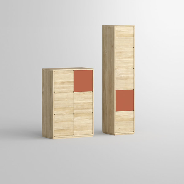 Wooden Sideboard CAVUS 1 custom made in solid wood by vitamin design