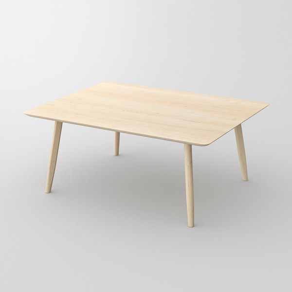 Designer Solid Wood Table AETAS vitamin-design custom made in solid wood by vitamin design