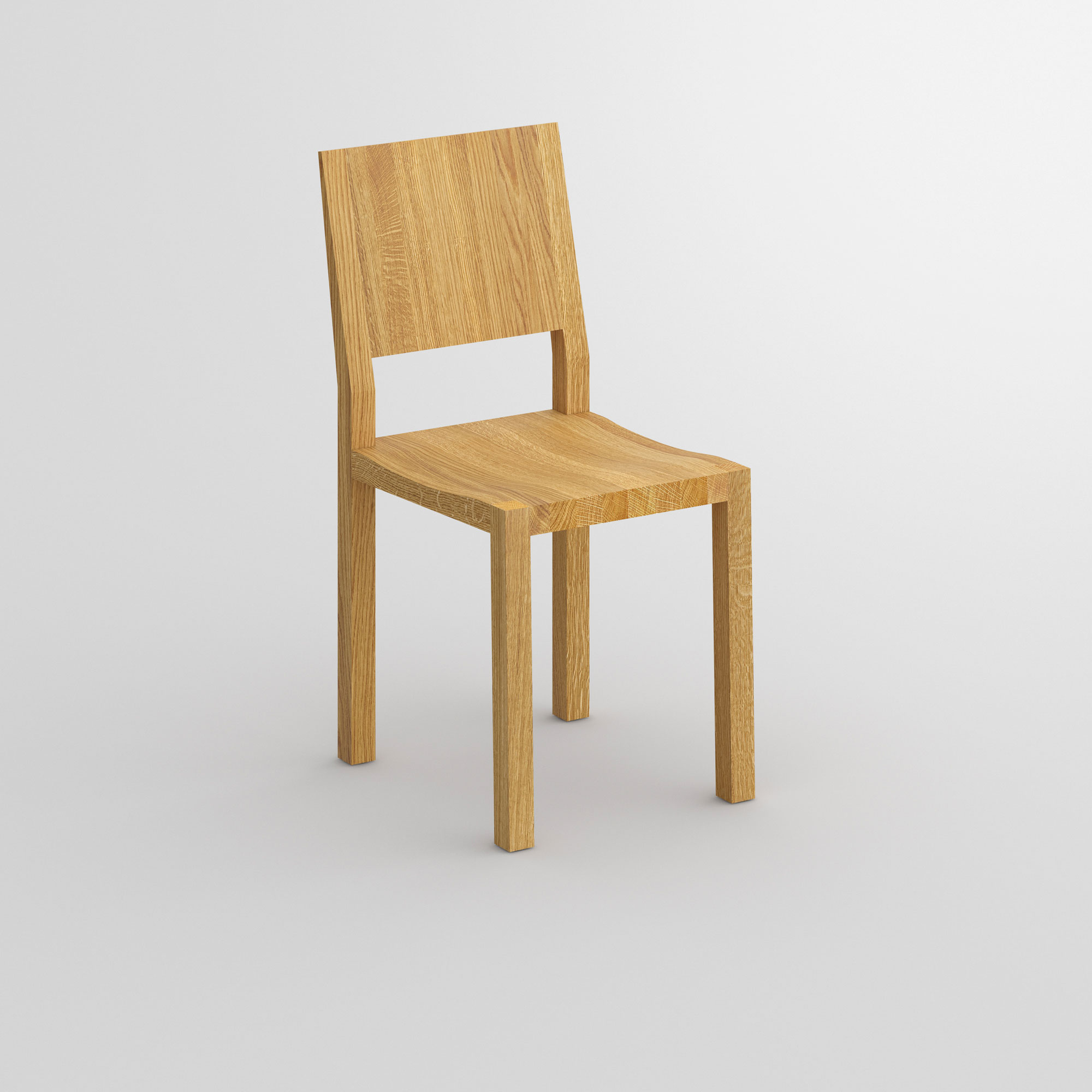 Solid Wood Chair TAU cam1 custom made in solid wood by vitamin design