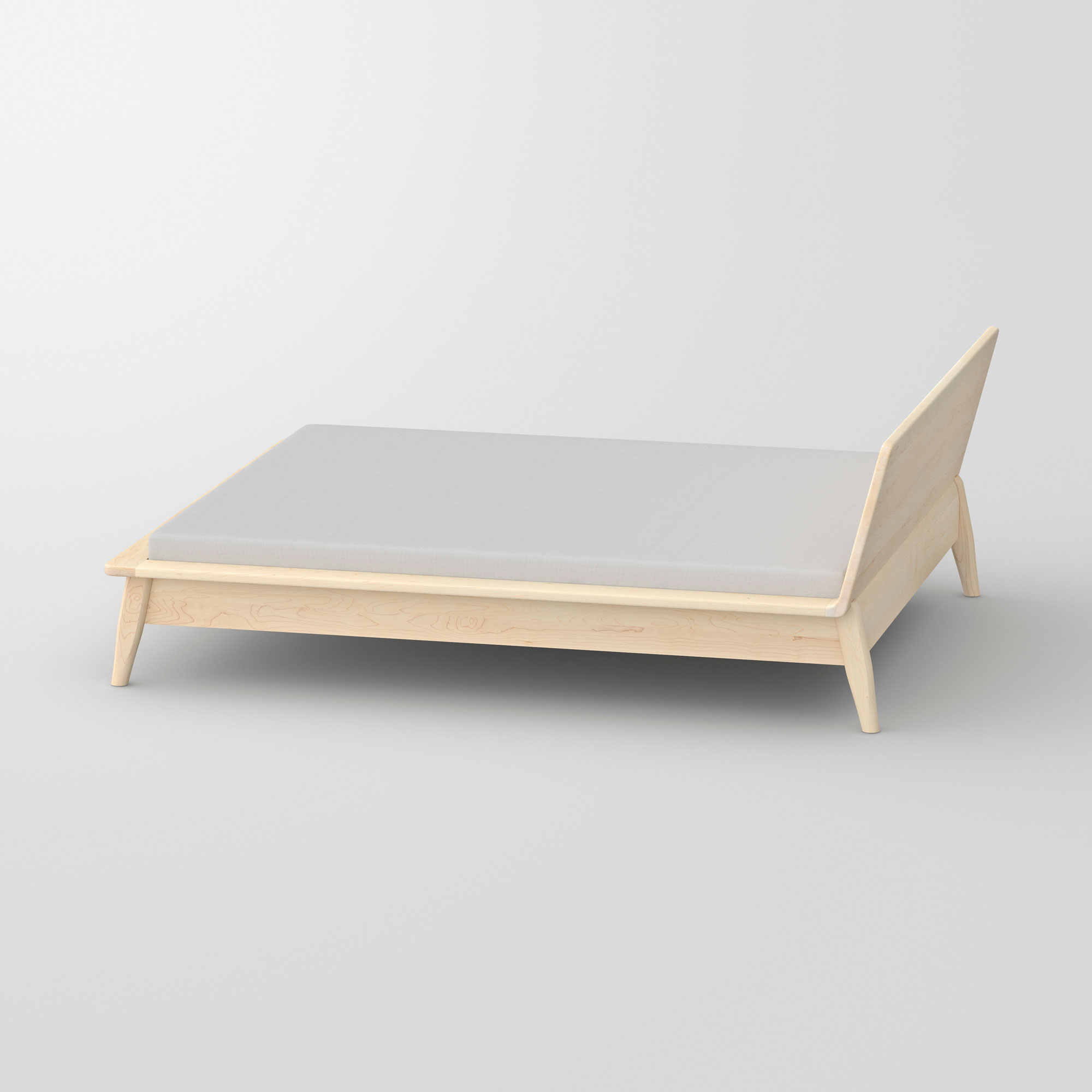 Designer Bed AETAS vitamin-design custom made in solid wood by vitamin design