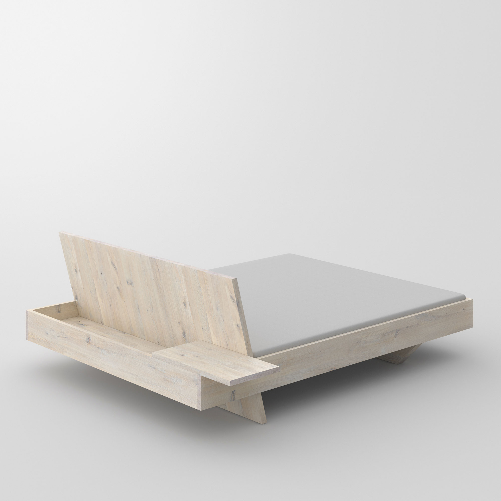 Design Solid Wood Bed SOMNIA cam3 custom made in solid wood by vitamin design