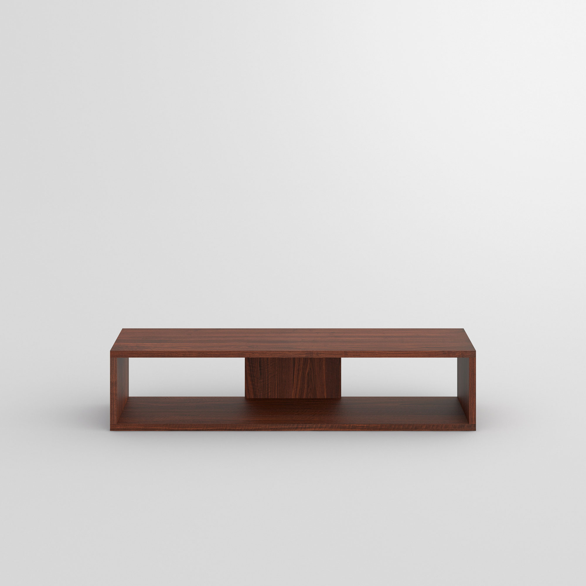 TV Shelf MENA TV cam3 custom made in solid wood by vitamin design