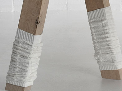 Table Leg Socks Accessory TABLE LEGWARMERS emv1 custom made in solid wood by vitamin design