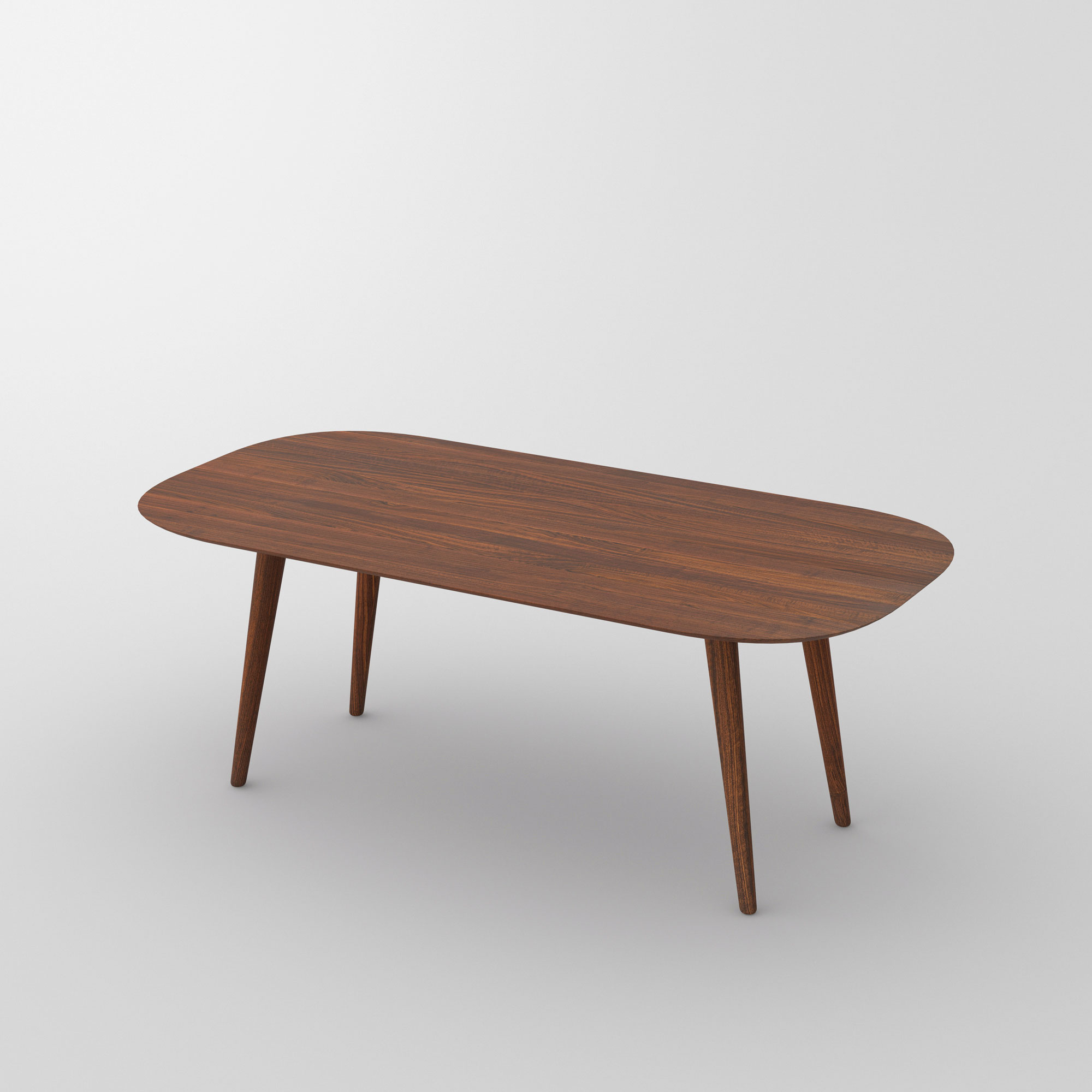 Oval Dining Table AMBIO vitamin-design custom made in solid wood by vitamin design