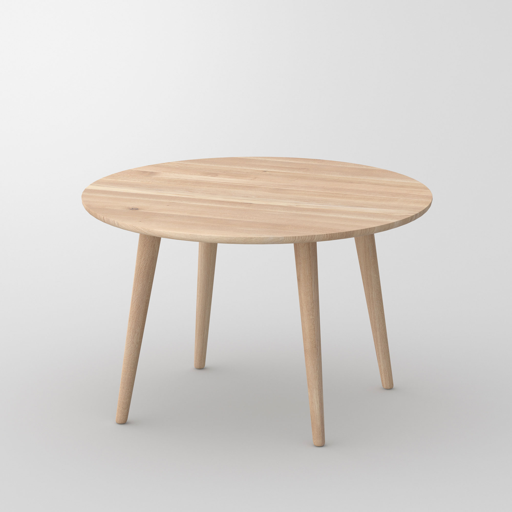 Dining Table Round AMBIO ROUND vitamin-design custom made in solid wood by vitamin design