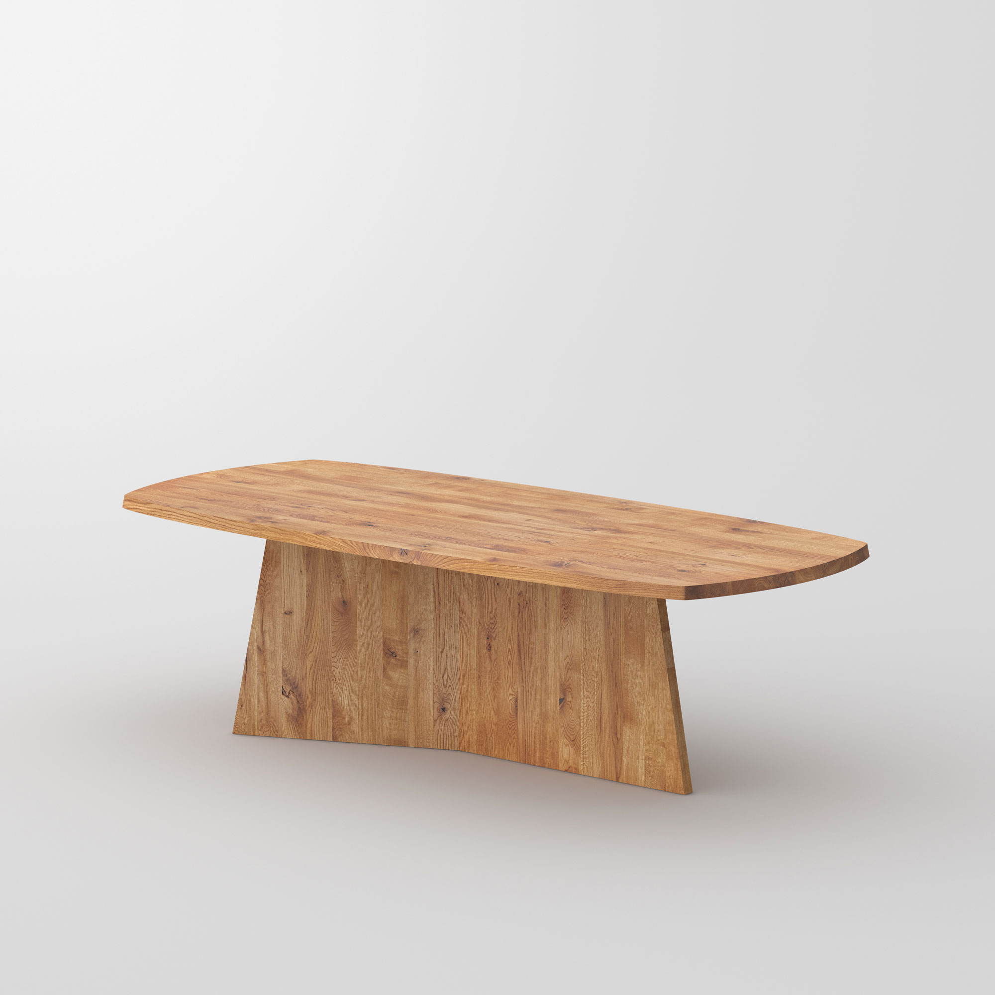 Design Dining Table LOTUS cam2 custom made in solid wood by vitamin design