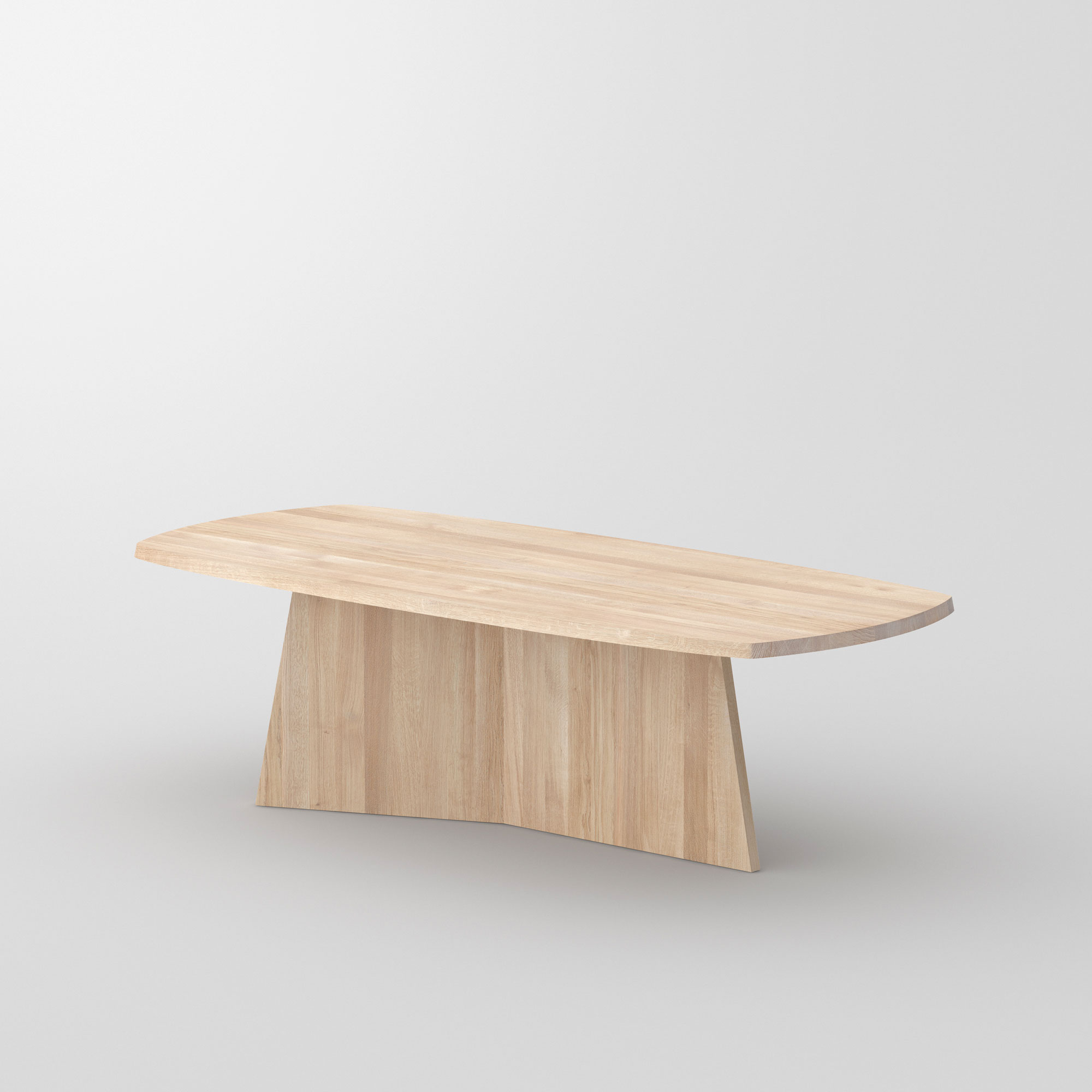 Design Dining Table LOTUS cam2 custom made in solid wood by vitamin design
