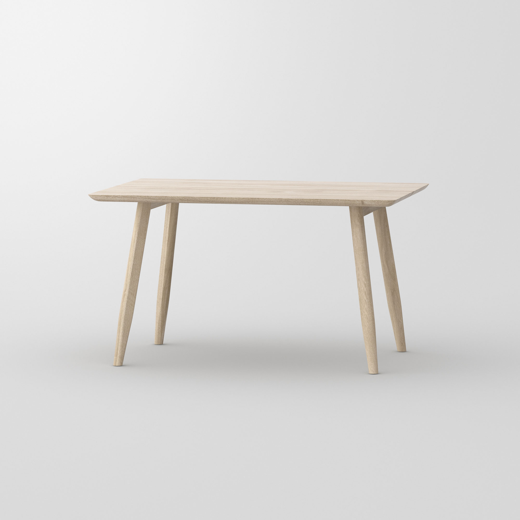 Designer Dining Table Wood AETAS BASIC 3 cam2 custom made in solid wood by vitamin design