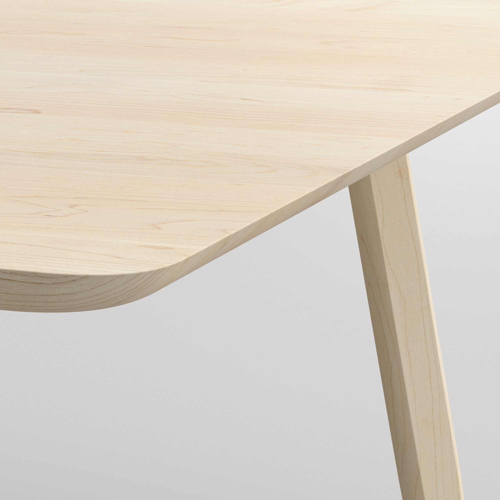 Stylish Dining Table AETAS BASIC 4 vitamin-design custom made in solid wood by vitamin design