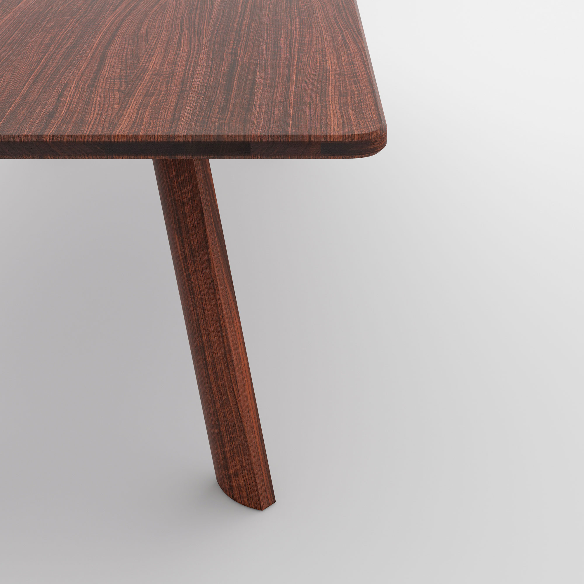 Designer Dining Table LARGUS cam4 custom made in solid wood by vitamin design