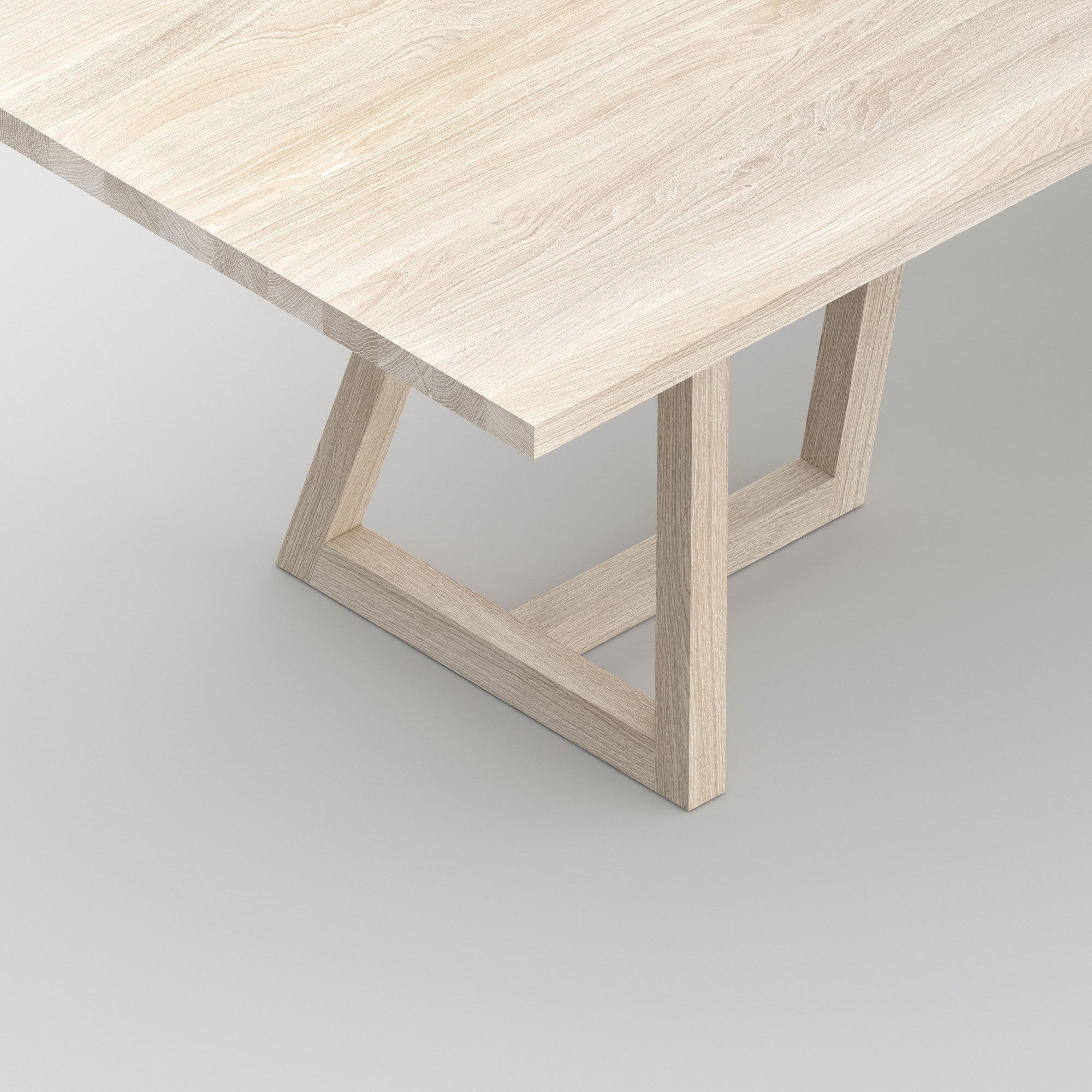 Designer Solid Wood Table MARGO cam3 custom made in solid wood by vitamin design