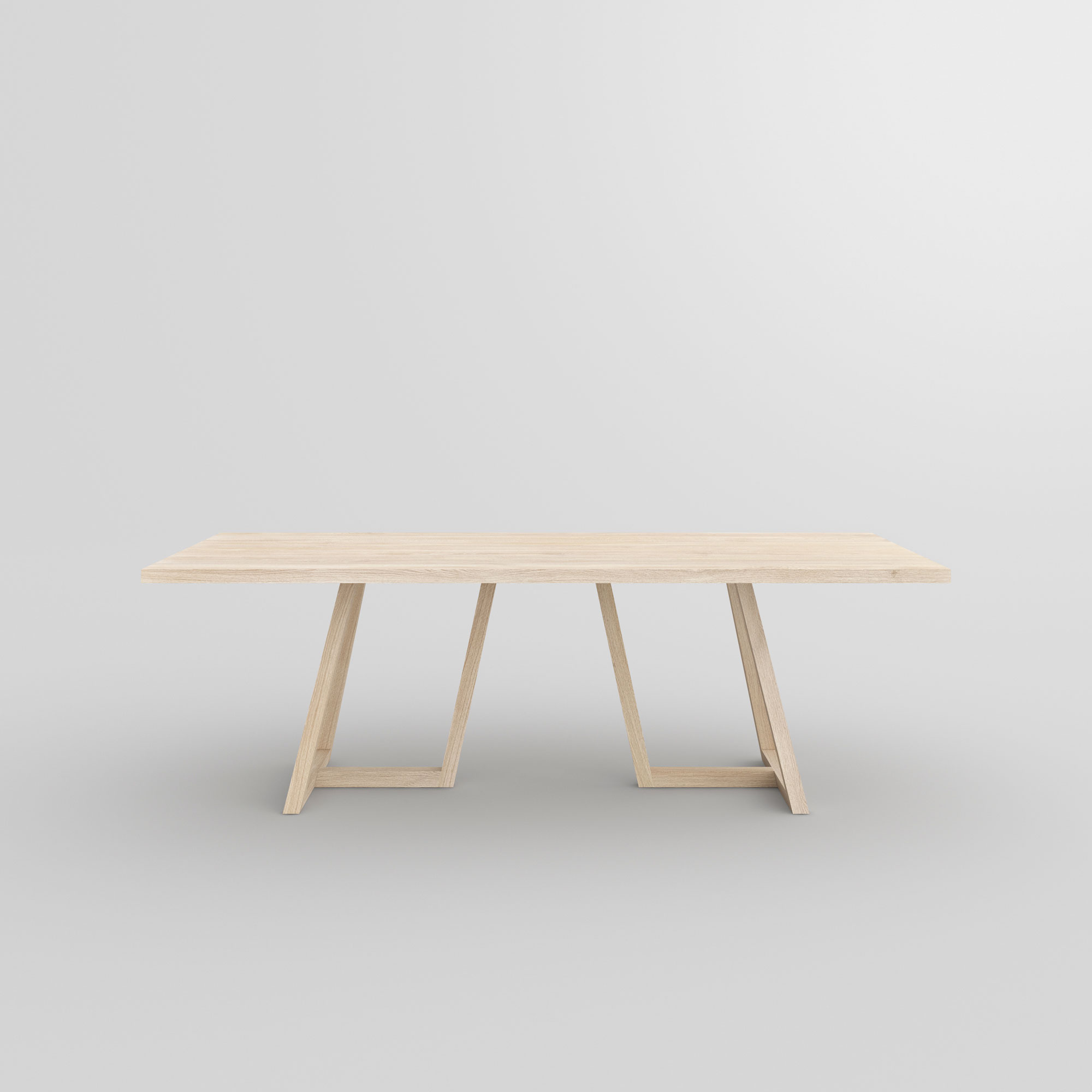 Designer Solid Wood Table MARGO cam2 custom made in solid wood by vitamin design