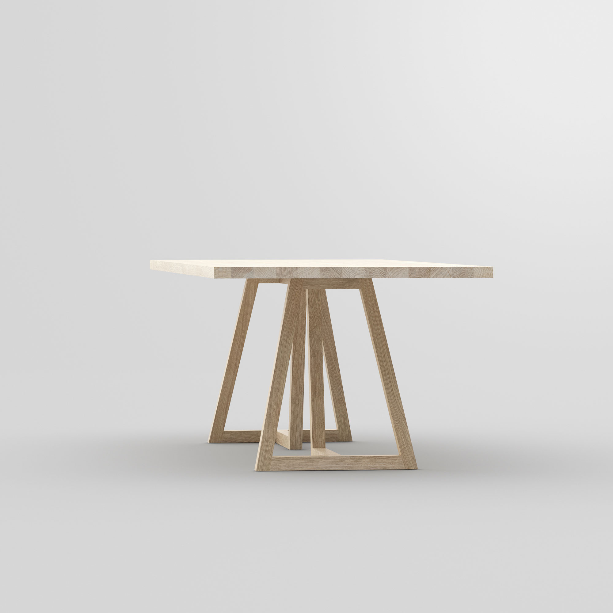 Designer Solid Wood Table MARGO cam4 custom made in solid wood by vitamin design