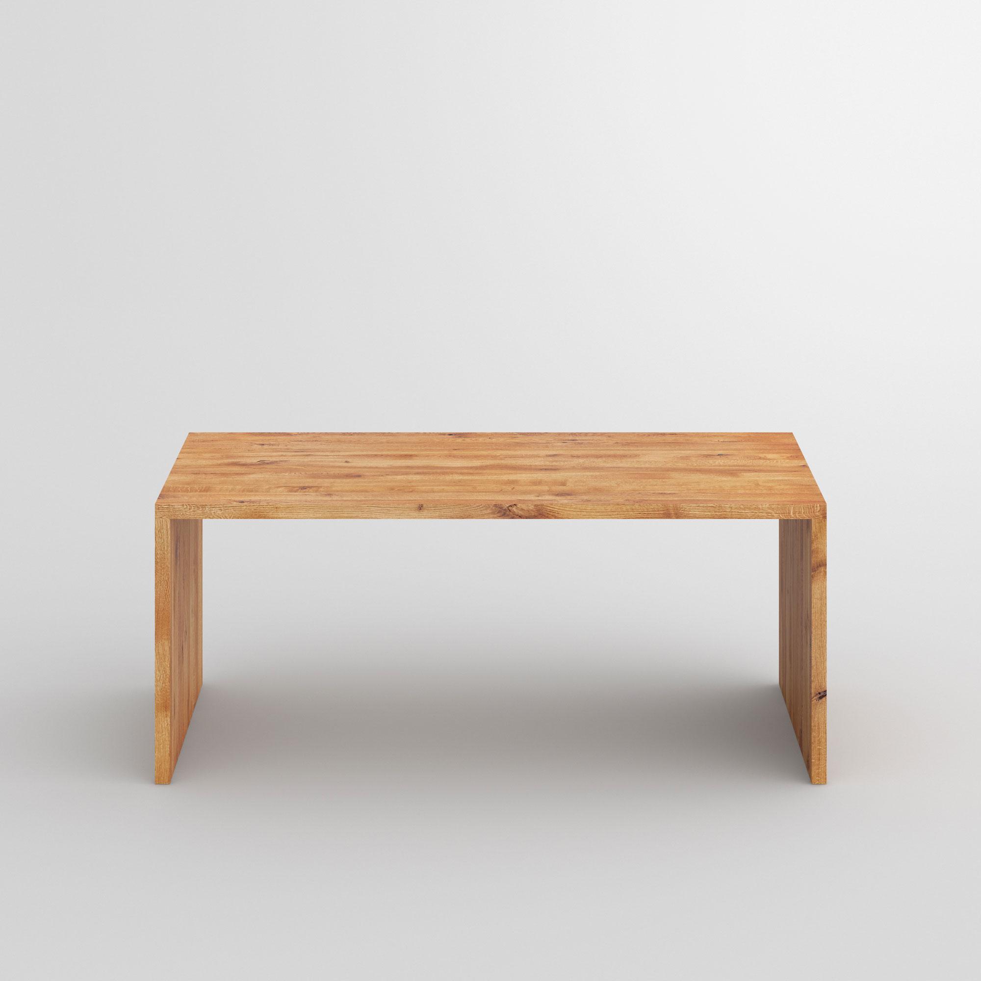 Gable Table MENA cam2 custom made in solid wood by vitamin design