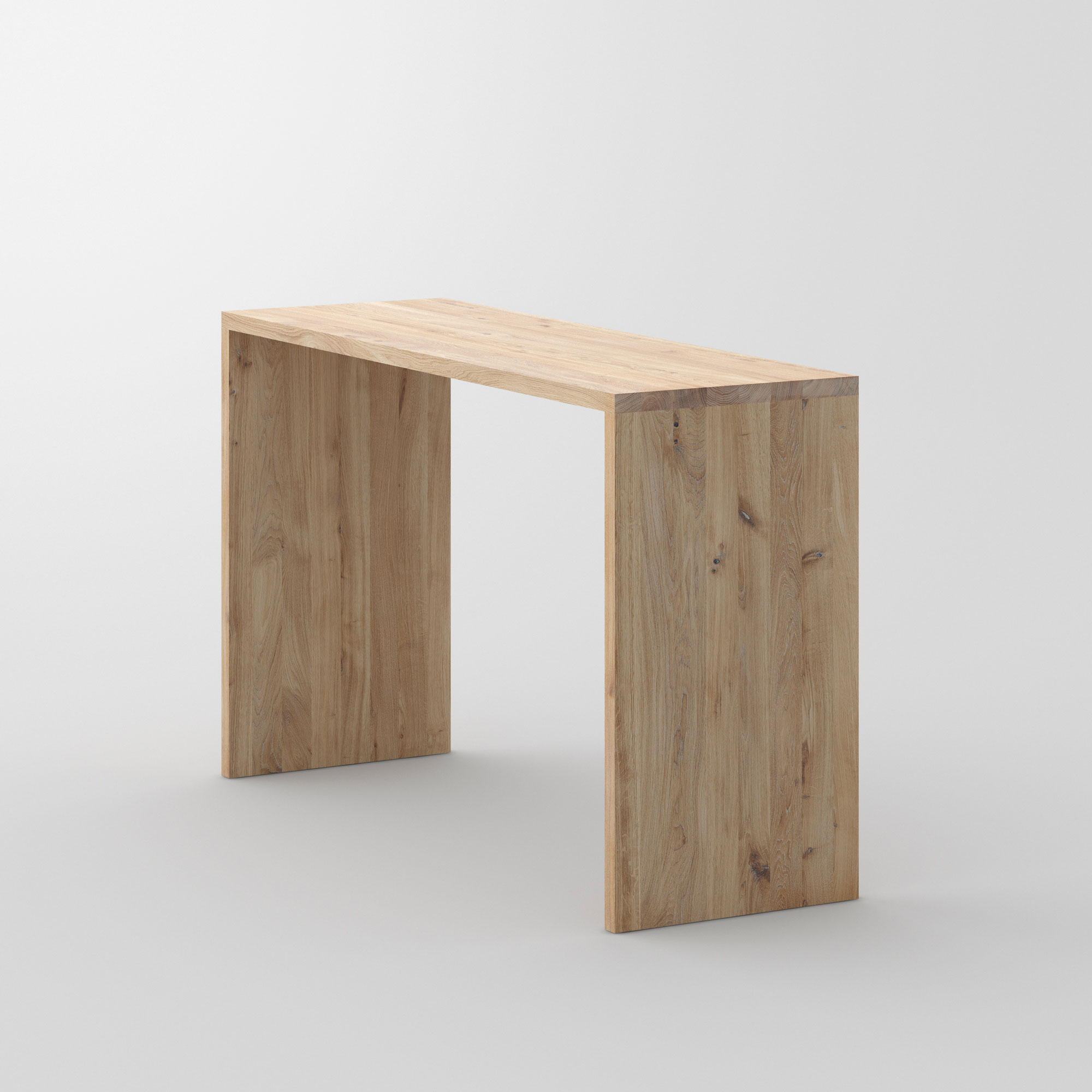Solid Wood Console Table MENA CONSOLE cam3 custom made in solid wood by vitamin design