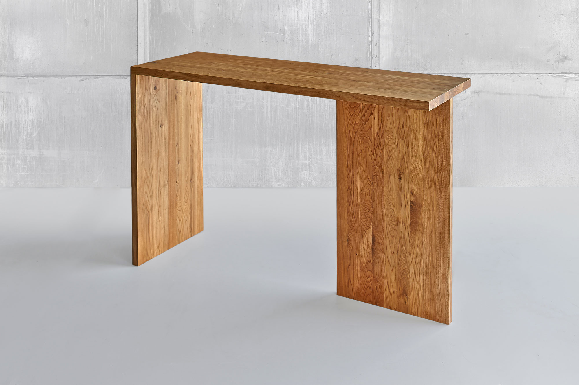 Solid Wood Console Table MENA CONSOLE 1460 custom made in solid wood by vitamin design