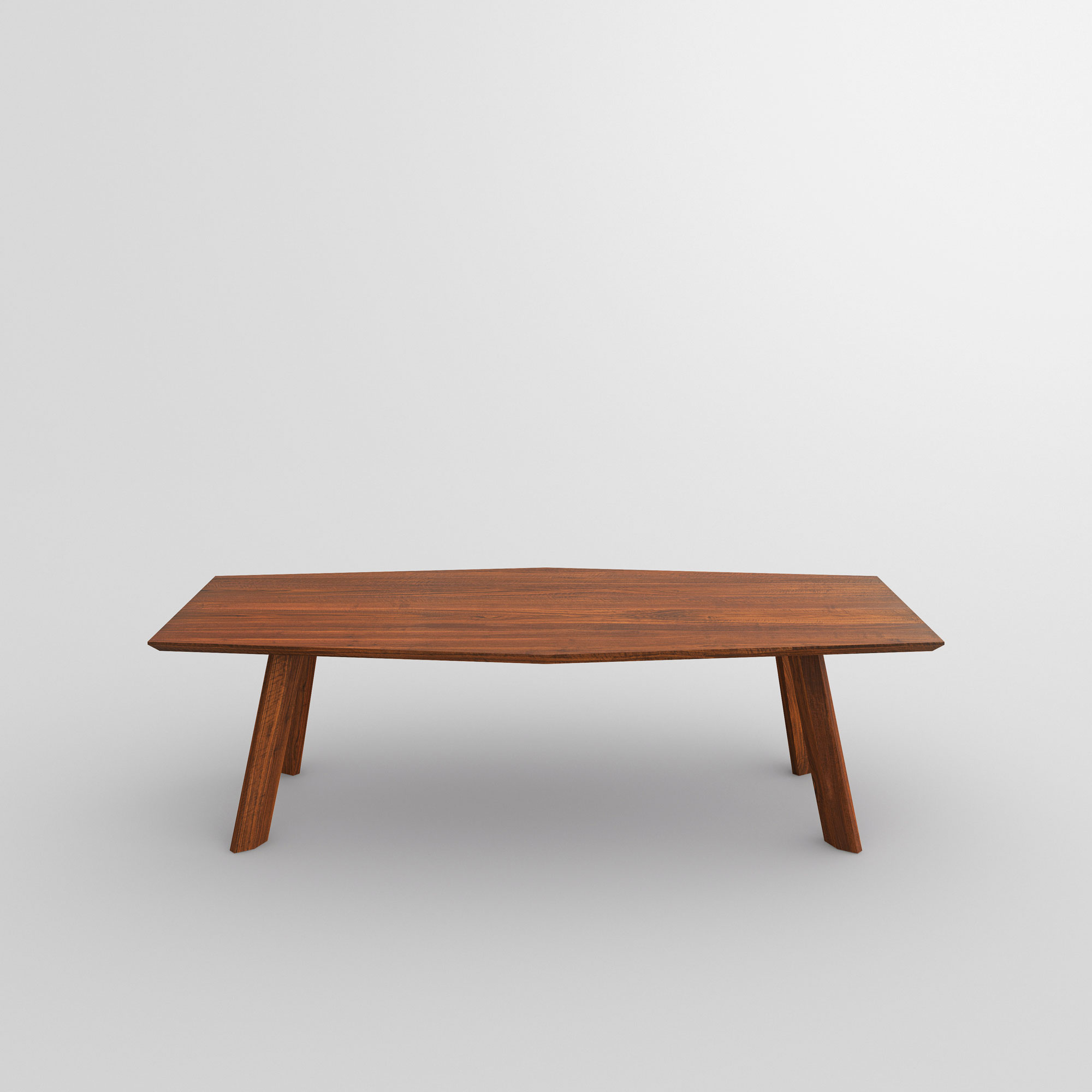 Designer Dining Table RHOMBI cam3 custom made in solid wood by vitamin design