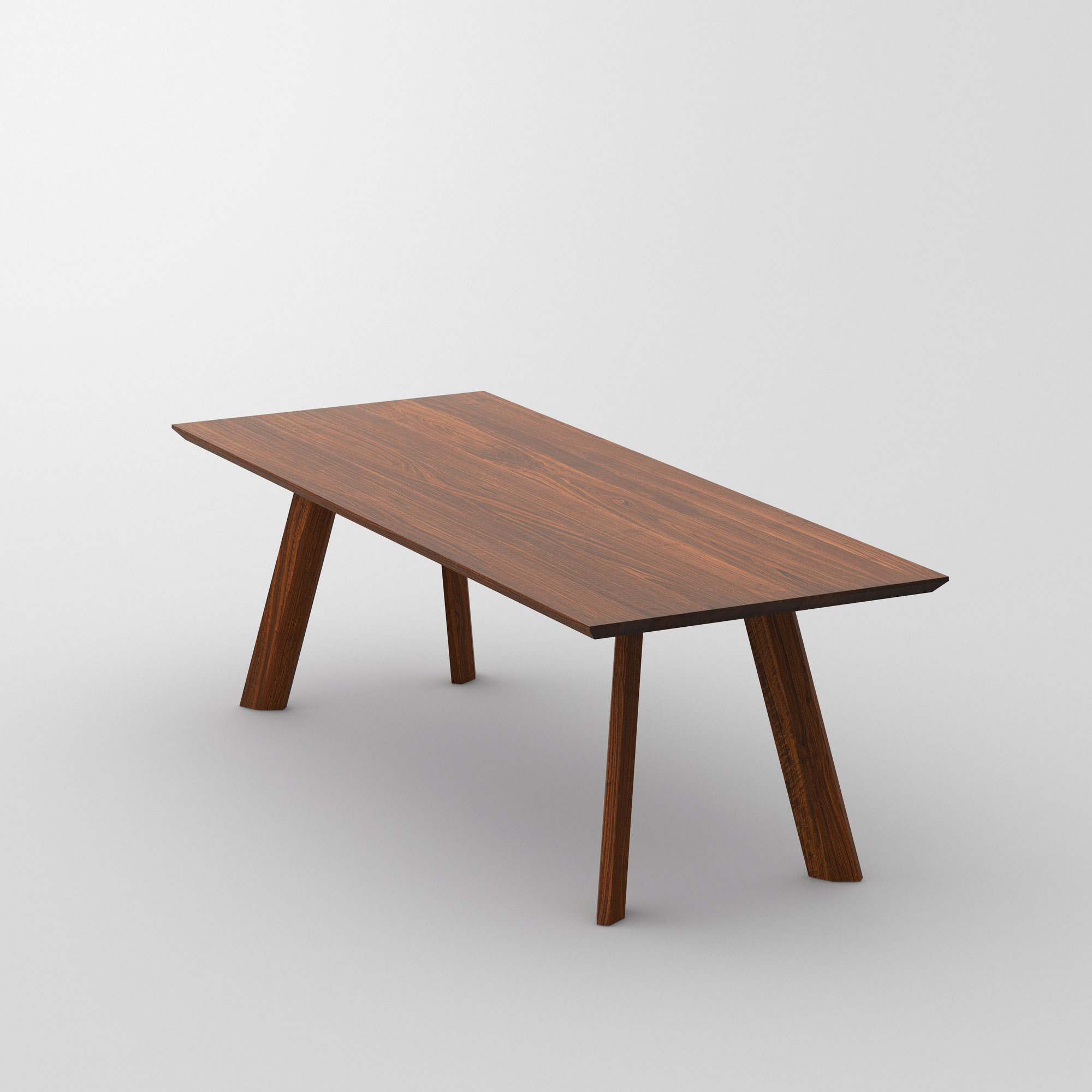 Designer Living Room Table RHOMBI BASIC cam2 custom made in solid wood by vitamin design