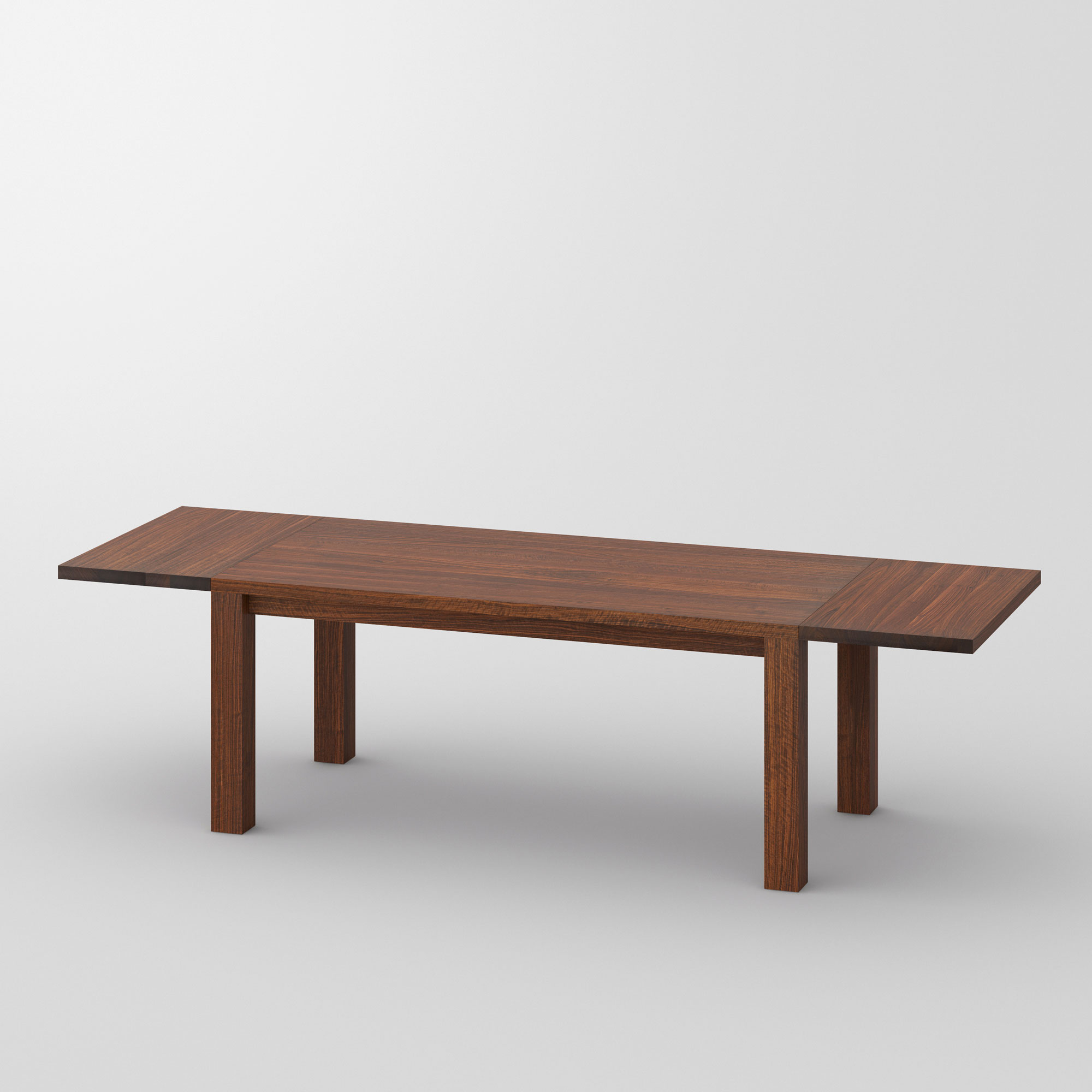 Wood Dining Table CUBUS 4 B10X10 cam1 custom made in solid wood by vitamin design