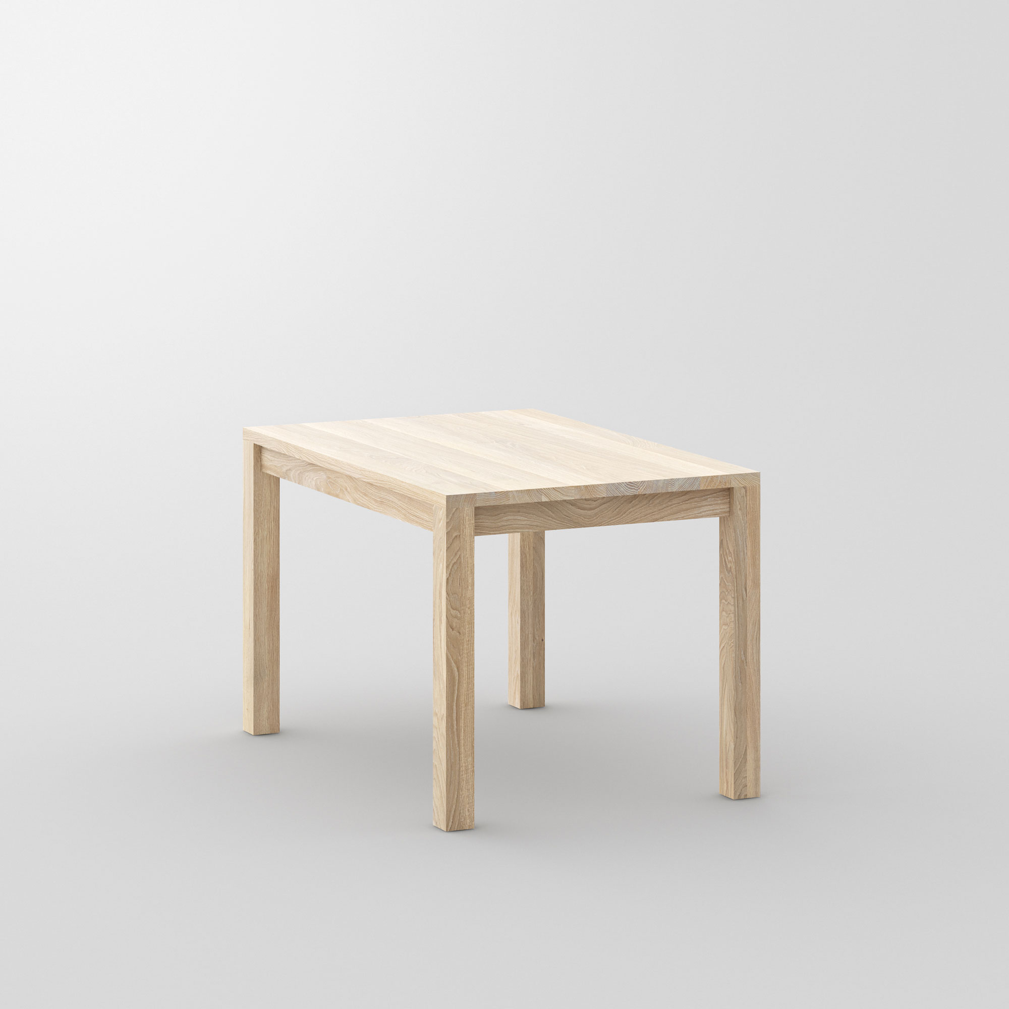 Solid Wood Dining Table CUBUS 3 B7X7 cam3 custom made in solid wood by vitamin design