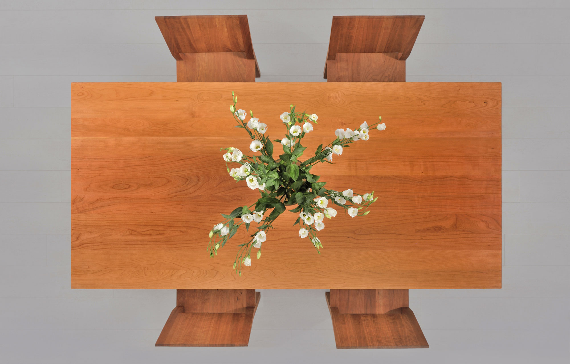 Tailor-Made Wood Table FORTE 3 B9X9 2239 custom made in solid wood by vitamin design