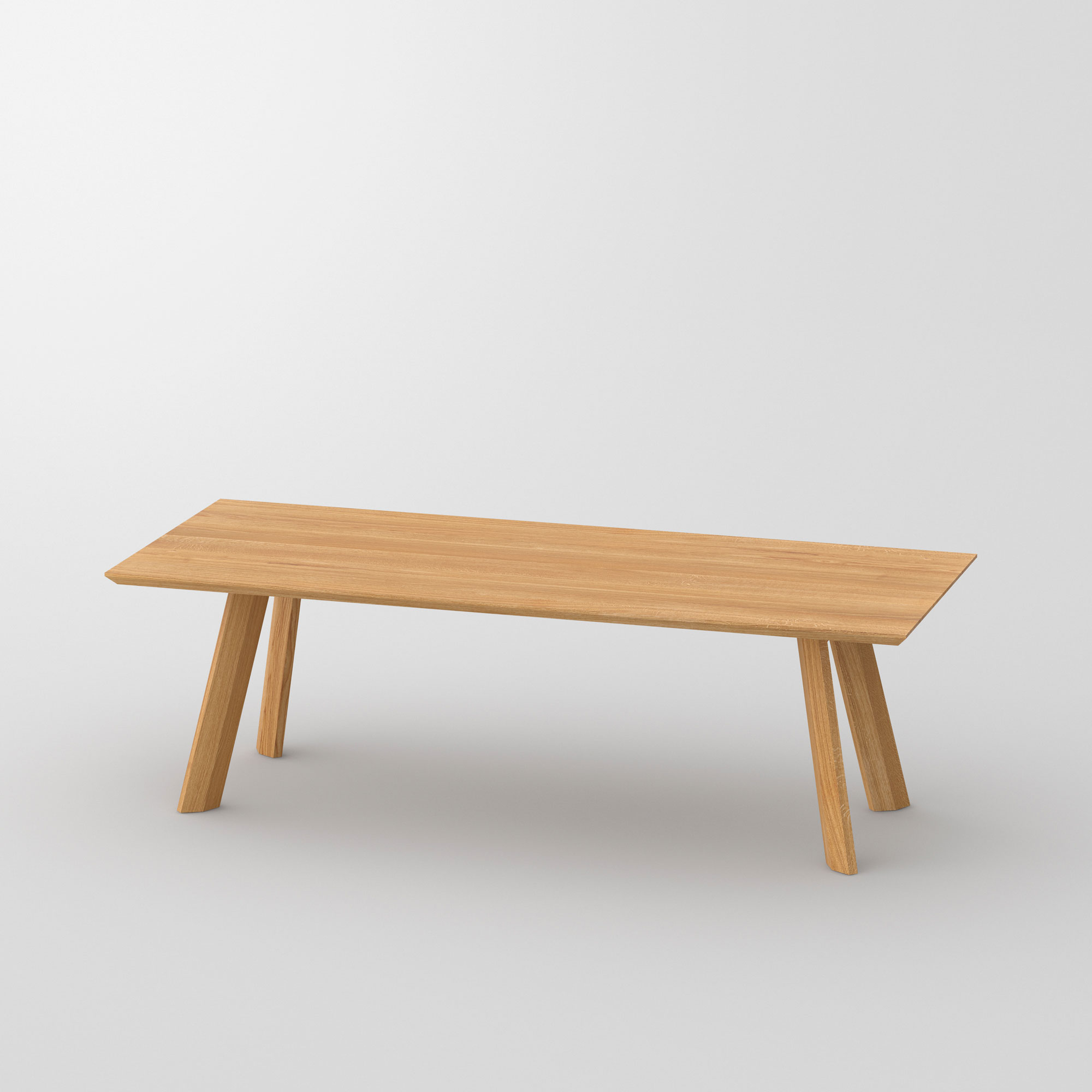 Designer Living Room Table RHOMBI BASIC cam1 custom made in solid wood by vitamin design