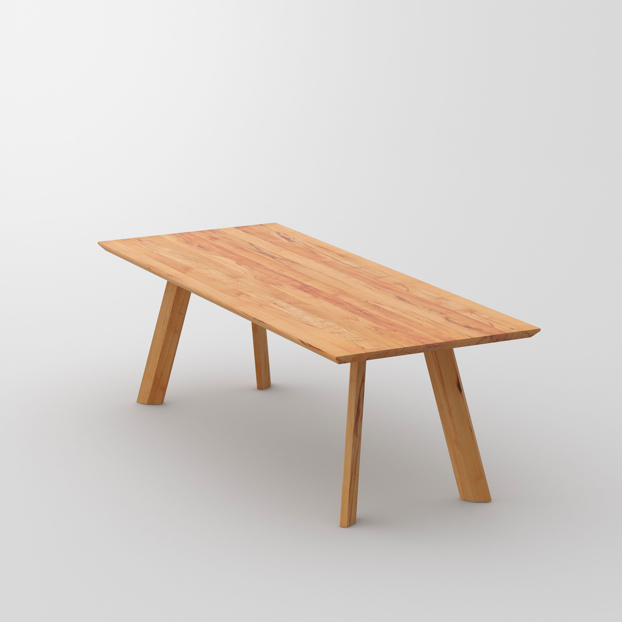 Designer Living Room Table RHOMBI BASIC cam2 custom made in solid wood by vitamin design