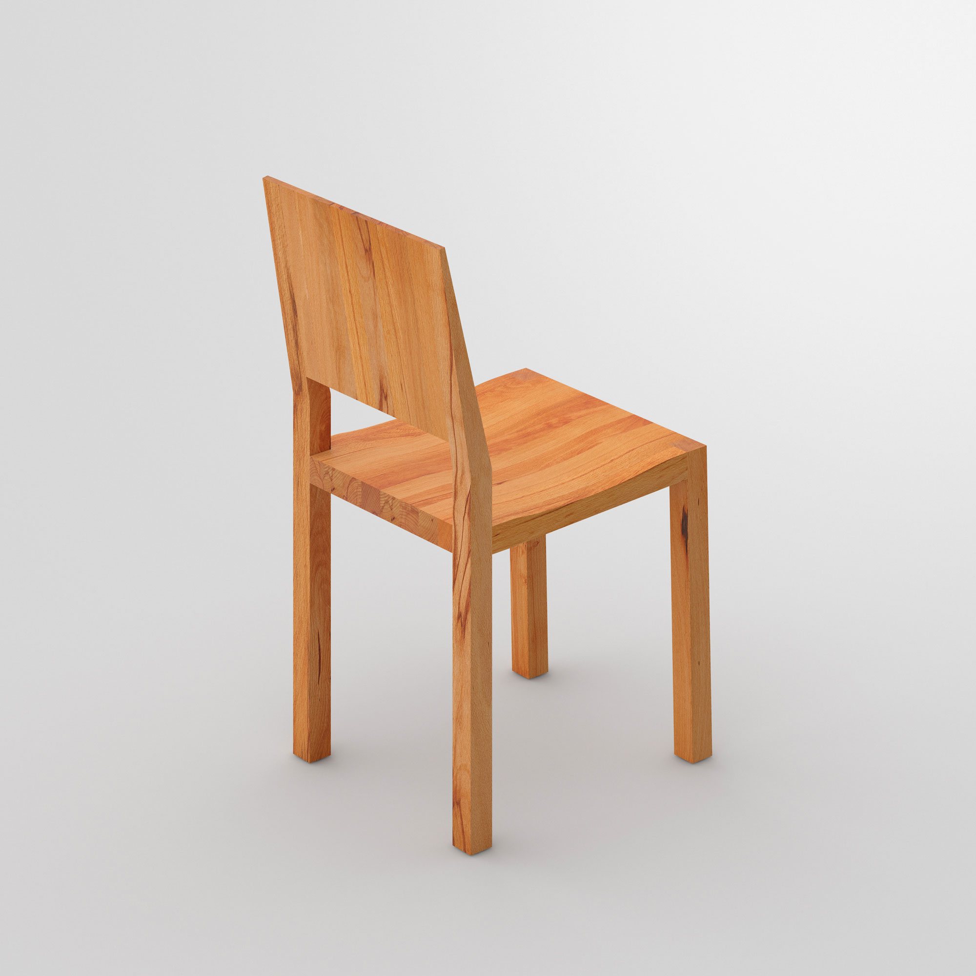 Solid Wood Chair TAU cam3 custom made in solid wood by vitamin design