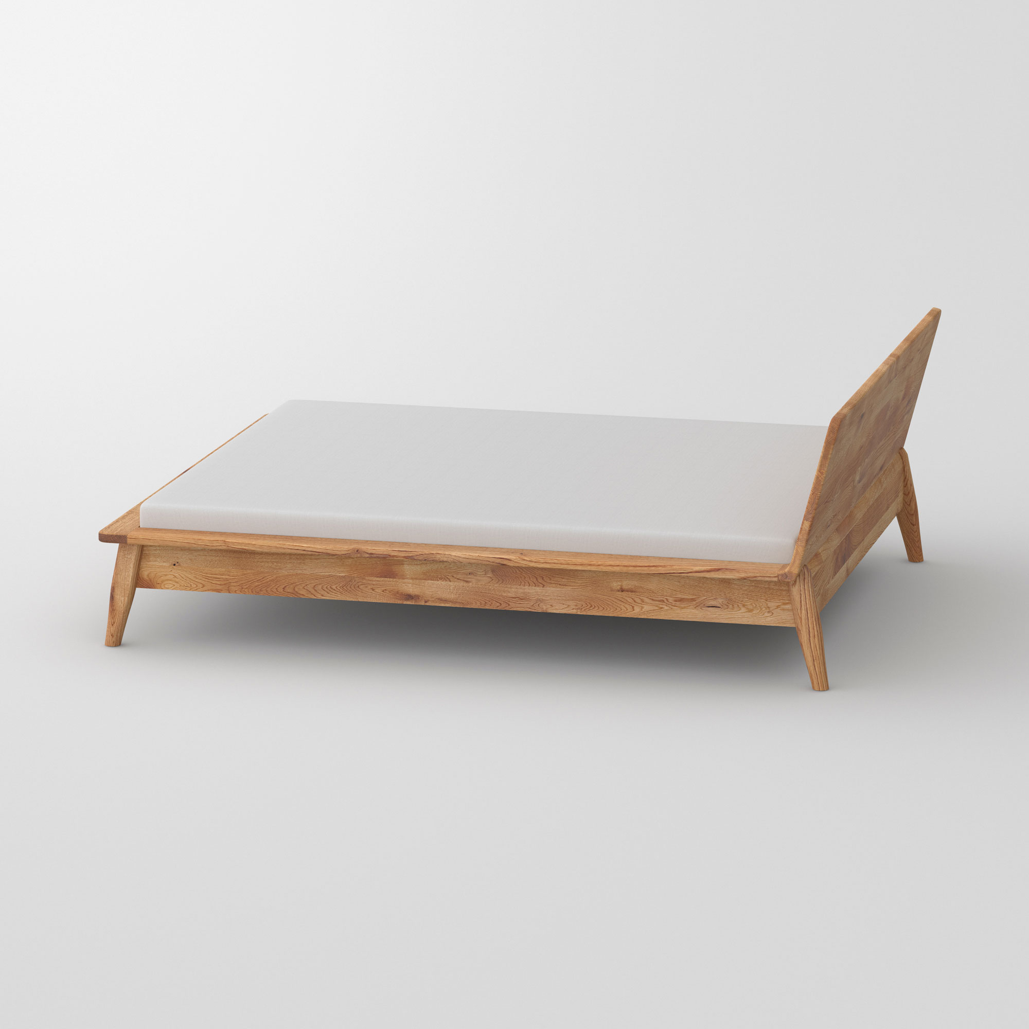 Designer Bed AETAS cam1 custom made in solid wood by vitamin design