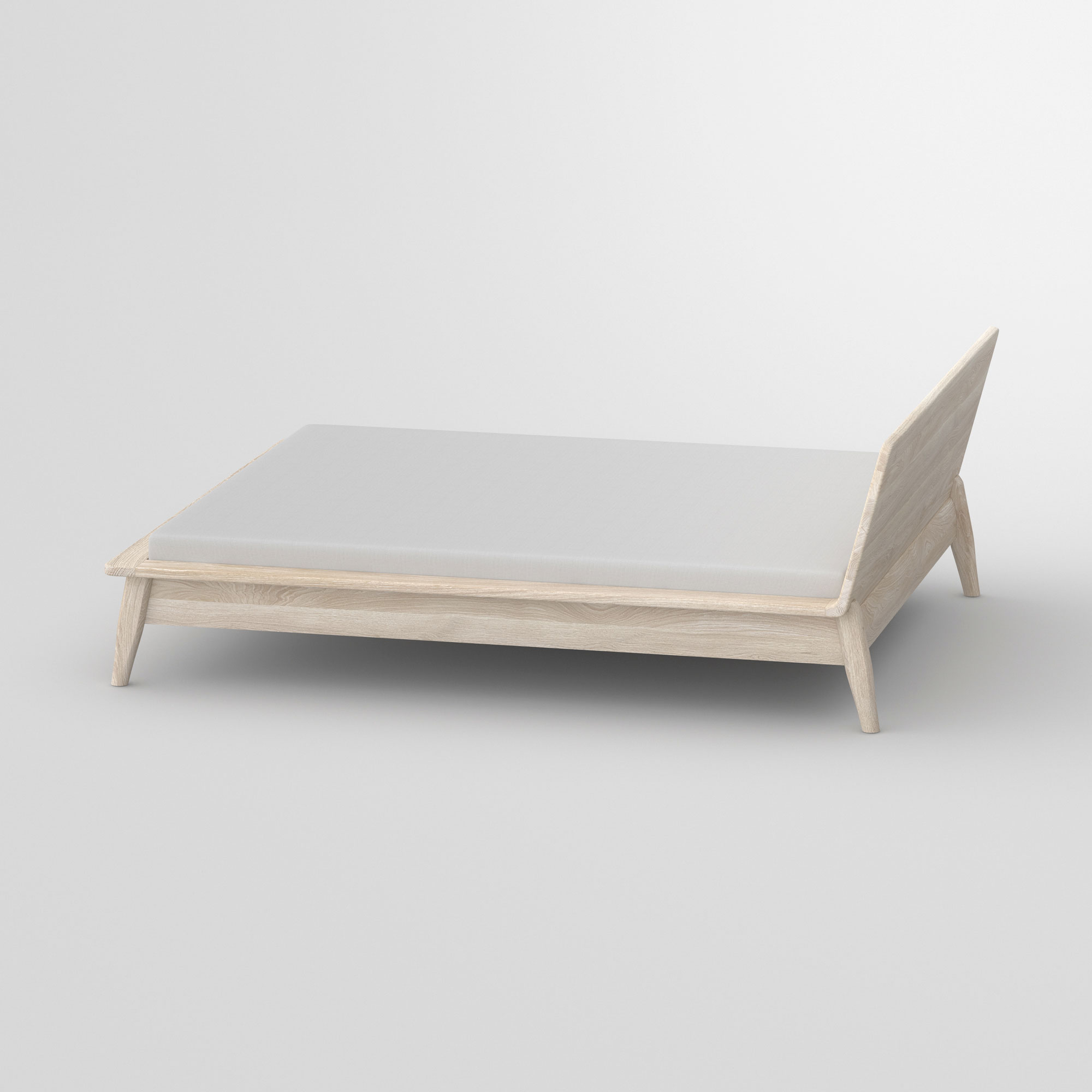 Designer Bed AETAS cam1 custom made in solid wood by vitamin design