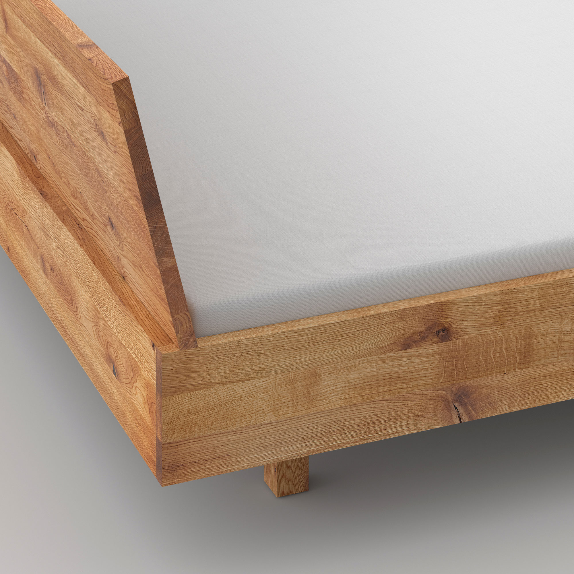 Design Bed QUADRA cam4 custom made in solid wood by vitamin design