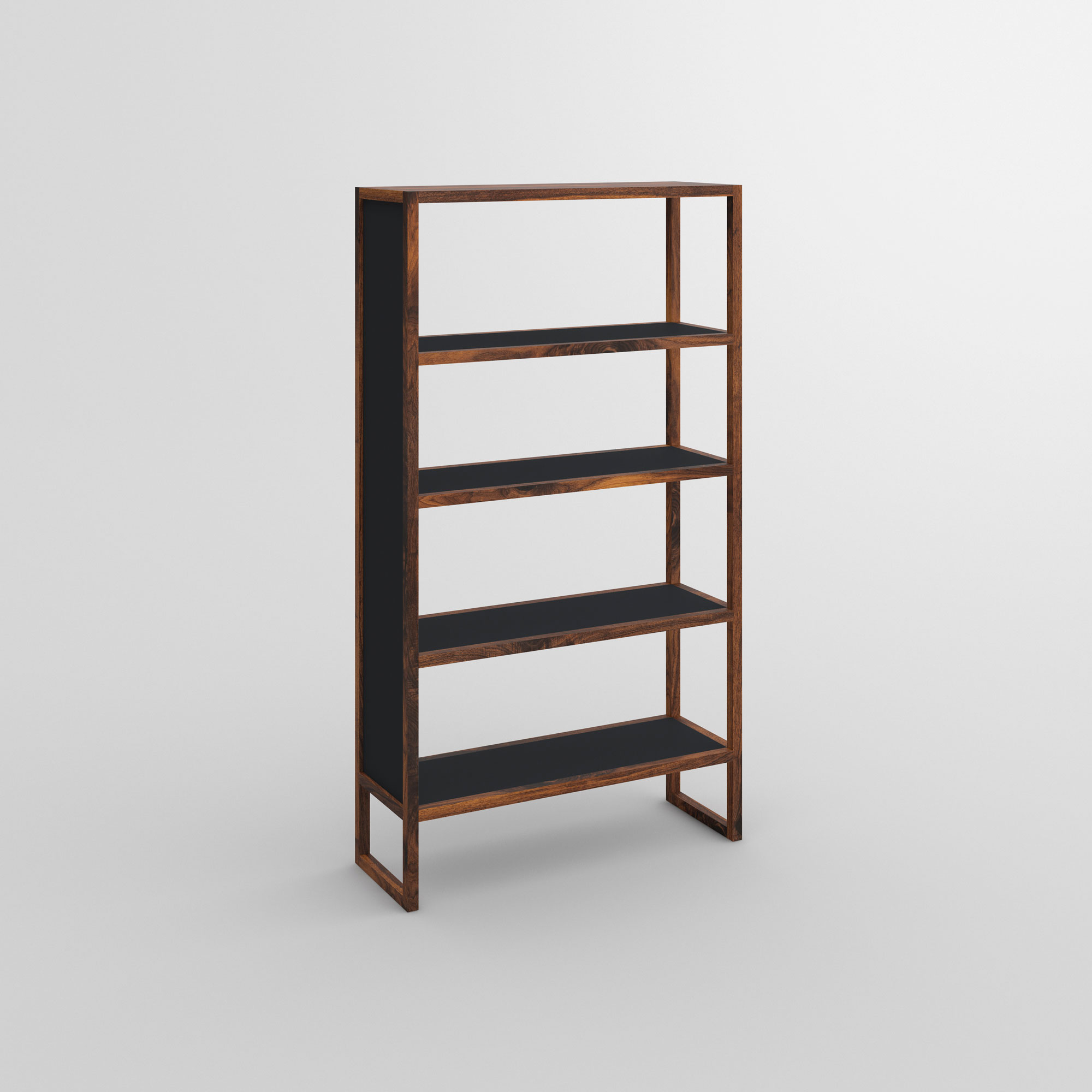 Linoleum Wood Shelf SENA cam1 custom made in solid wood by vitamin design