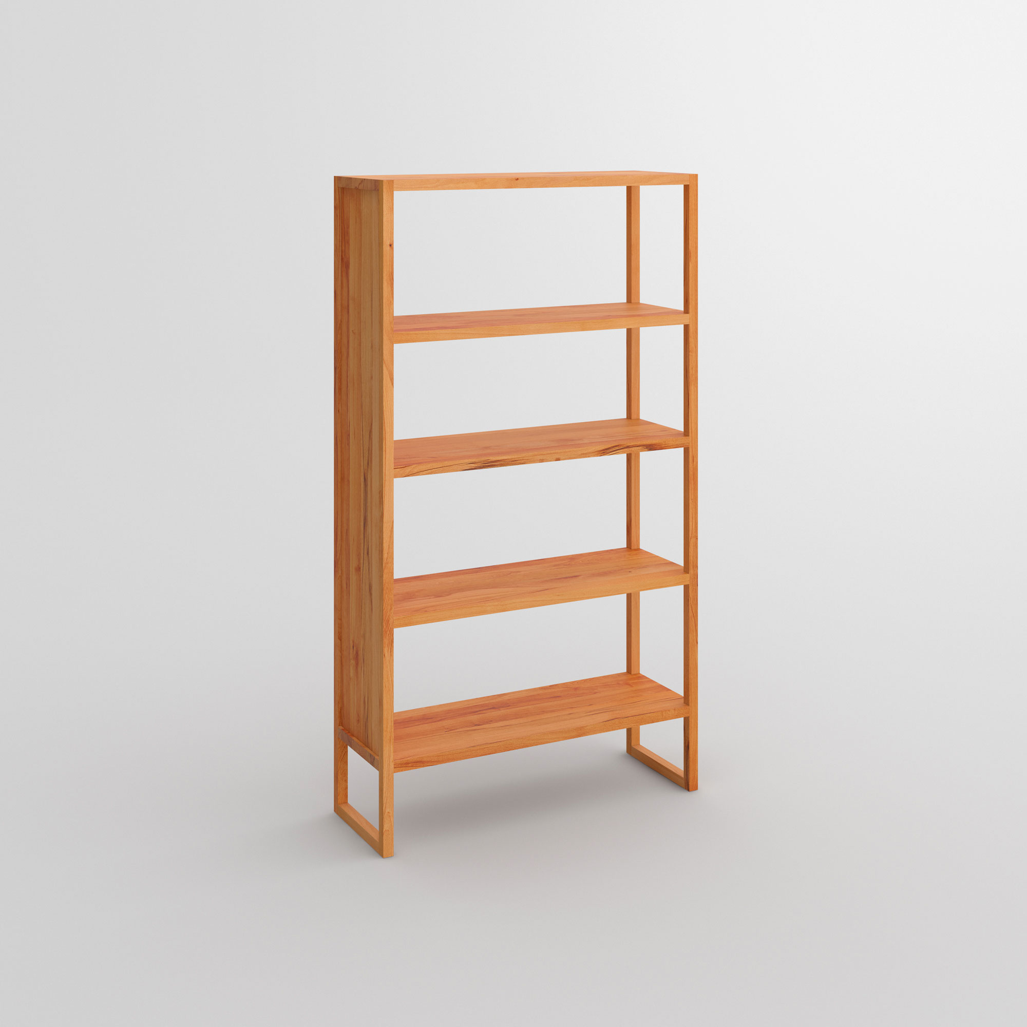 Linoleum Wood Shelf SENA cam1 custom made in solid wood by vitamin design