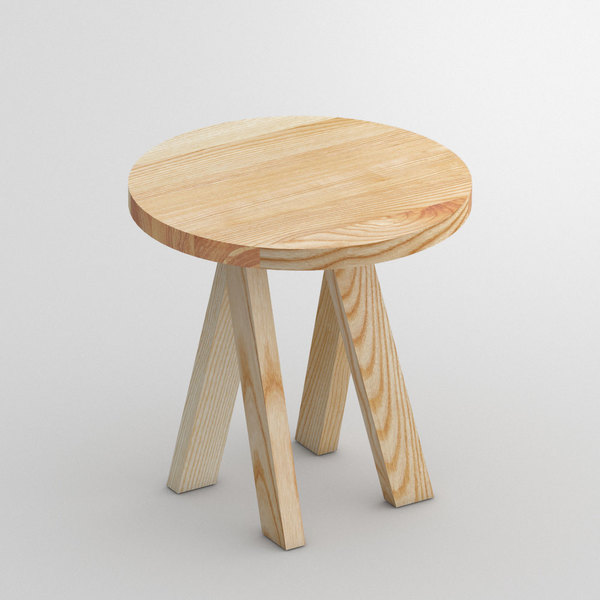 Designer Coffee Table ZIRKEL A custom made in Solid ash, oiled by vitamin design