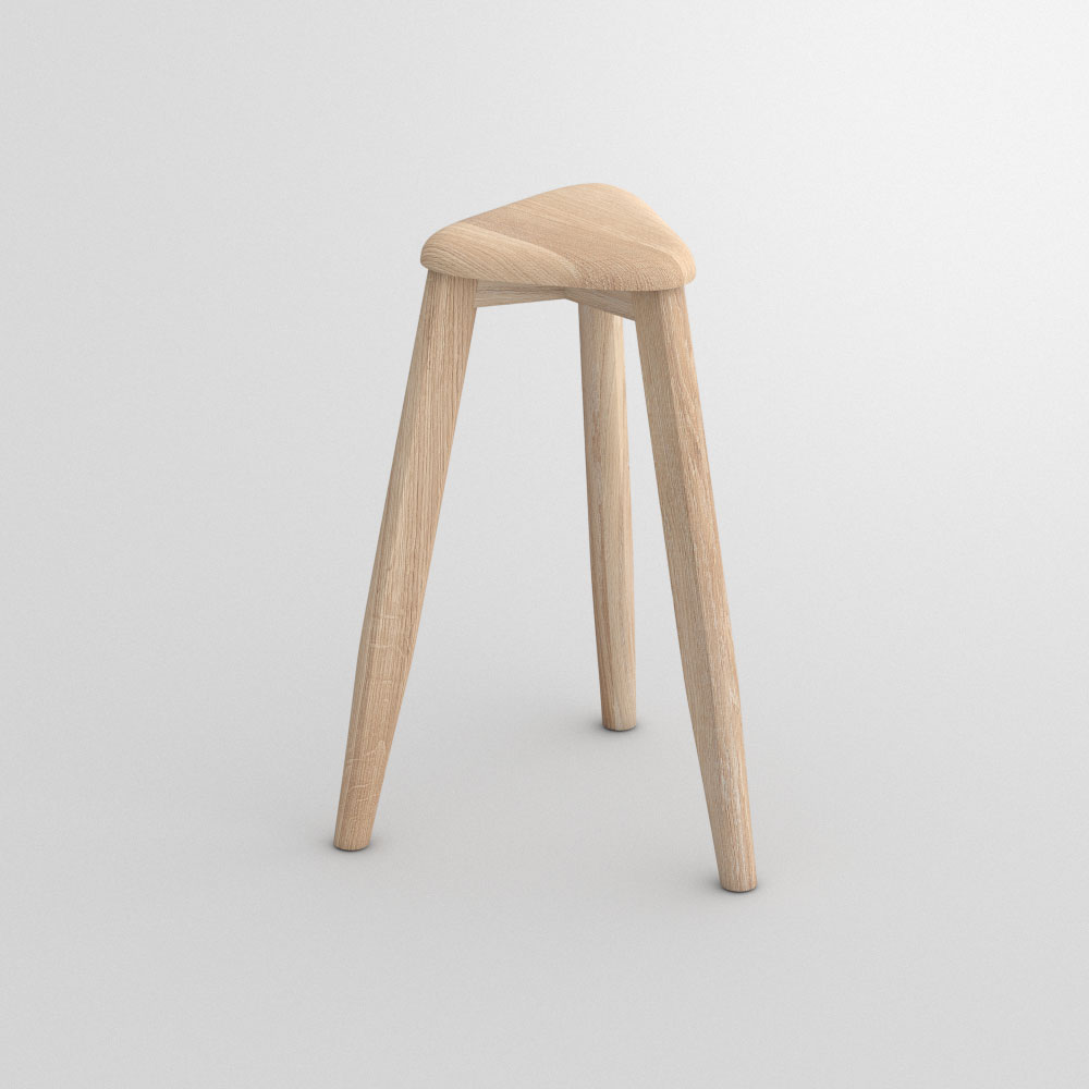 Triangle Wood Stool AETAS SPACE - vitamin design | MODUM