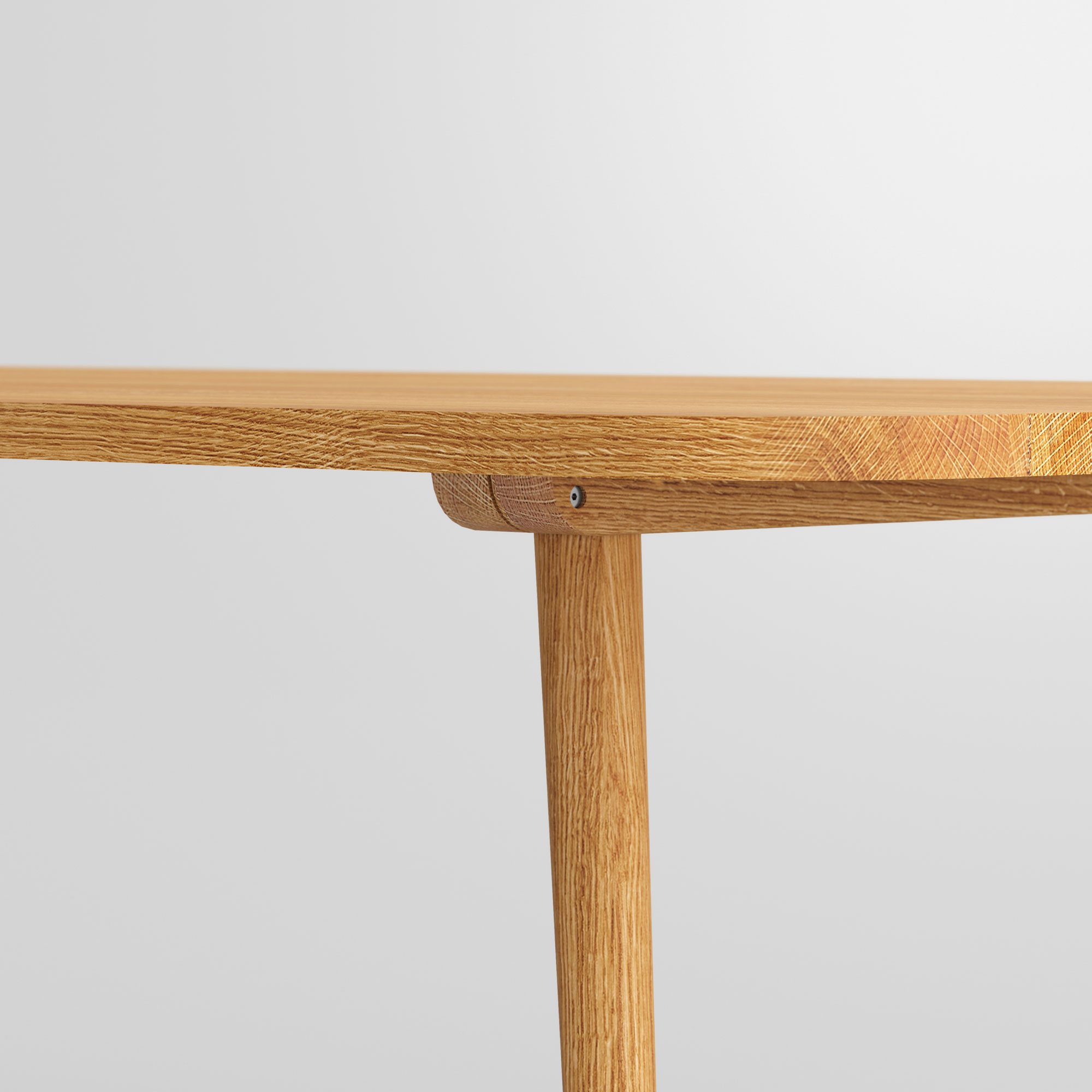 Wood Dining Table UNA cam4-ZDP custom made in solid wood by vitamin design