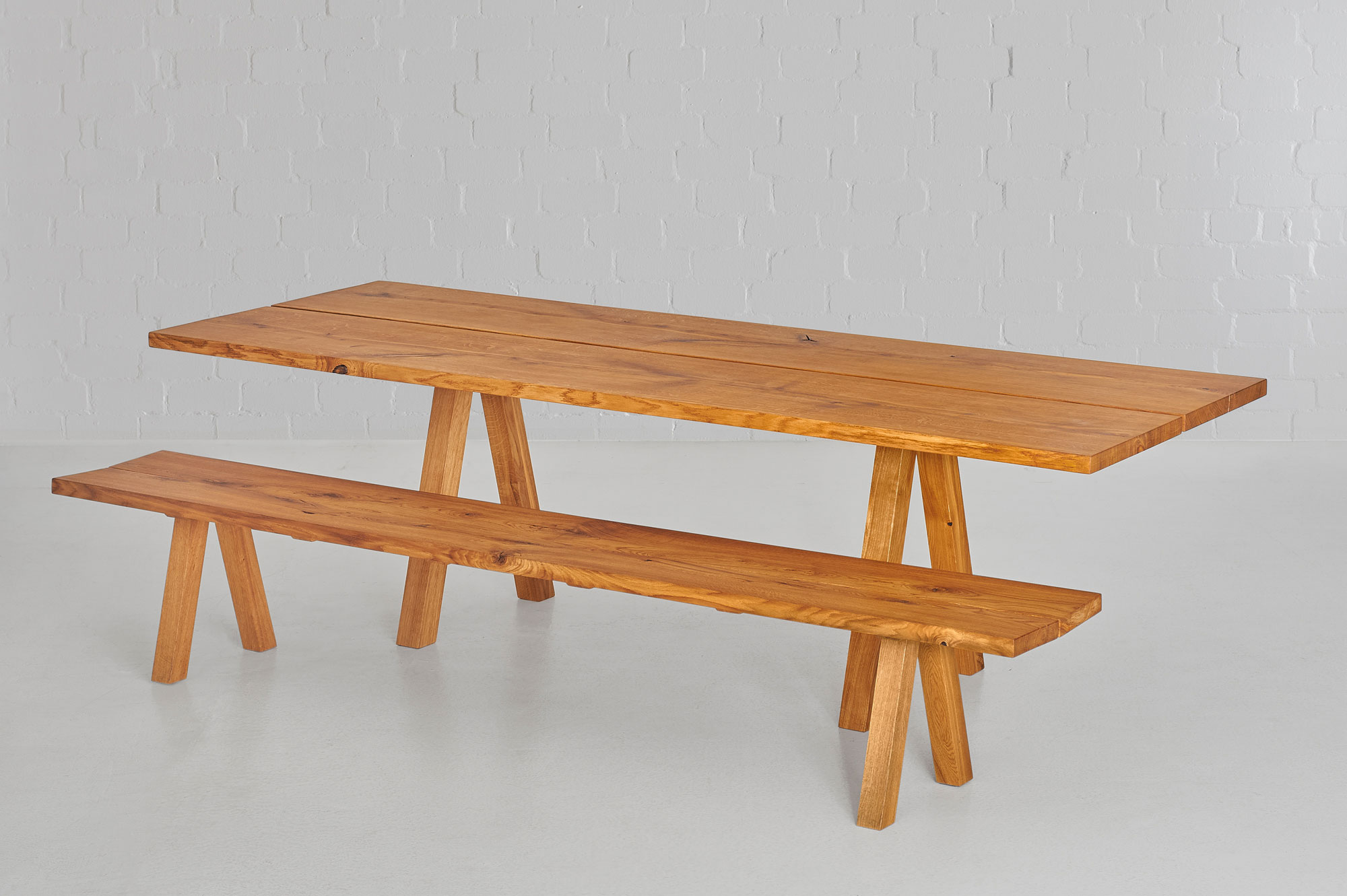 Designer Tree Trunk Table PAPILIO 0469 custom made in solid wood by vitamin design