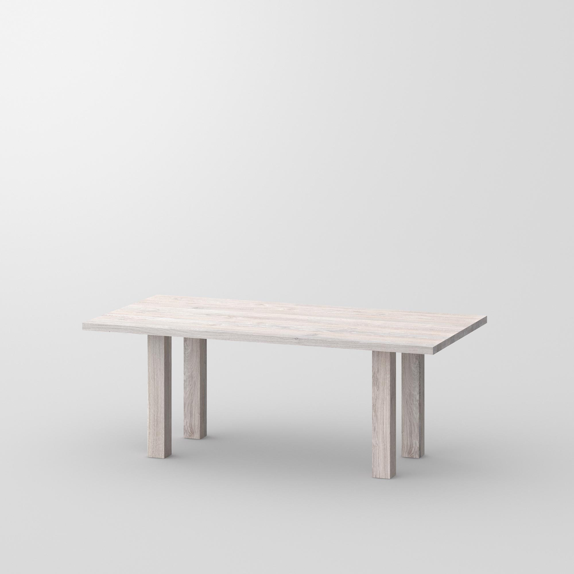 Frameless Table DUCK cam1 custom made in solid wood by vitamin design