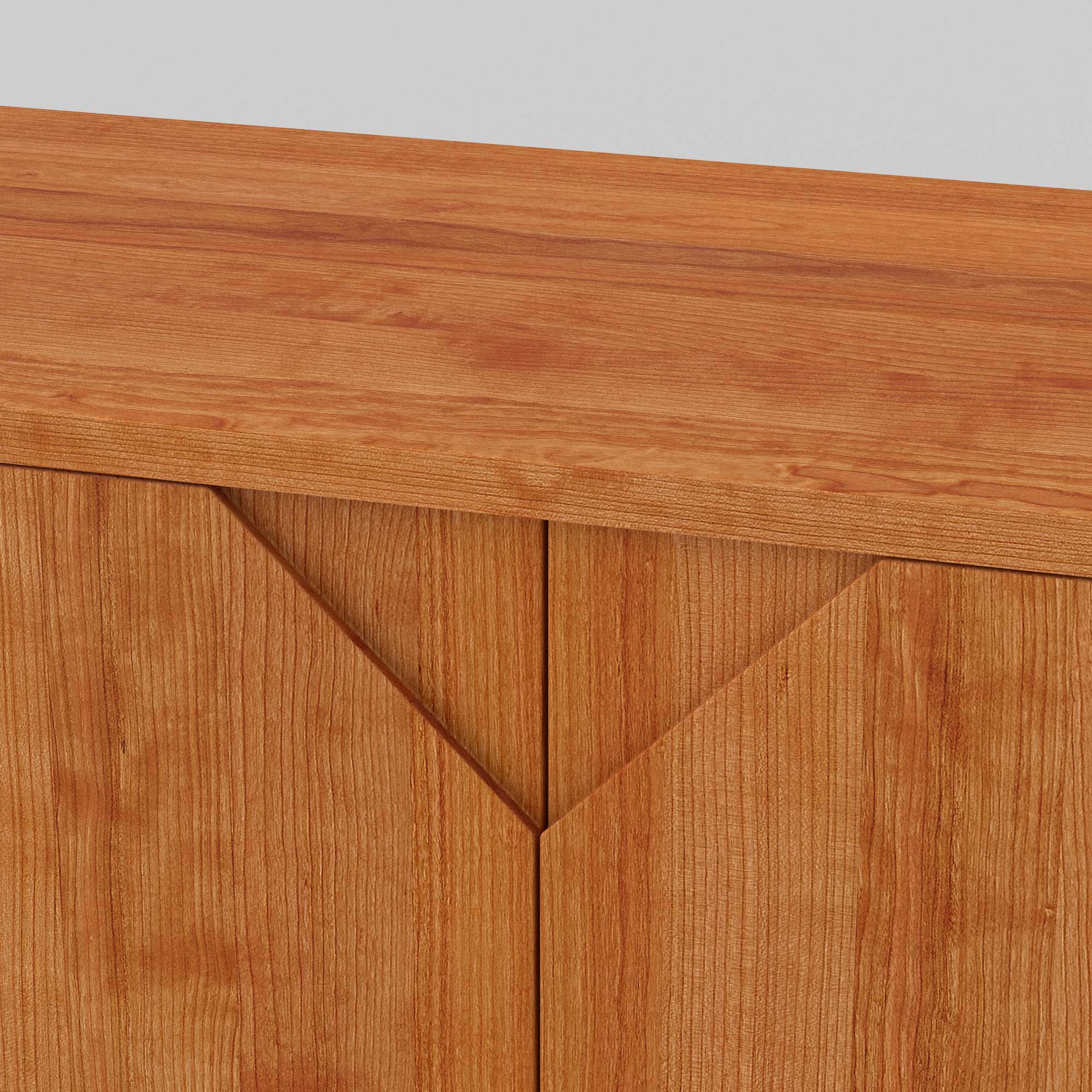 Wooden TV-Lowboard Sideboard PYRA TV kio custom made in solid wood by vitamin design