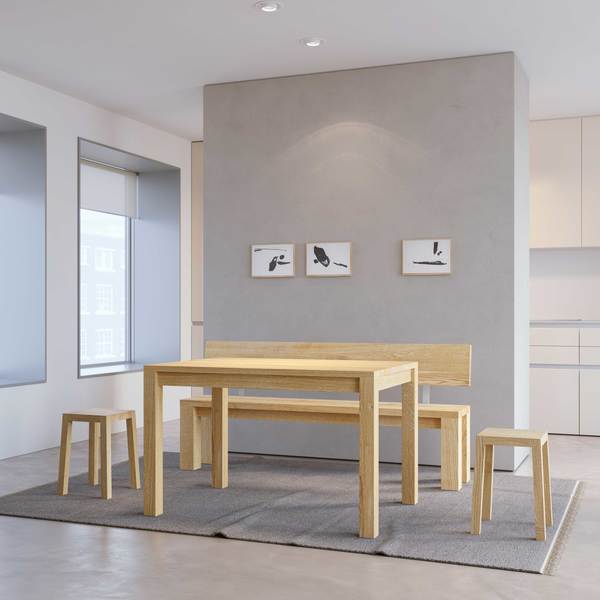 Dining Table Rustic CUBUS 3 B10X10 cam1 custom made in solid wood by vitamin design