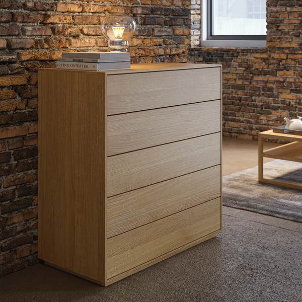 Wood dresser Sideboard IOTA N cam1 custom made in solid wood by vitamin design