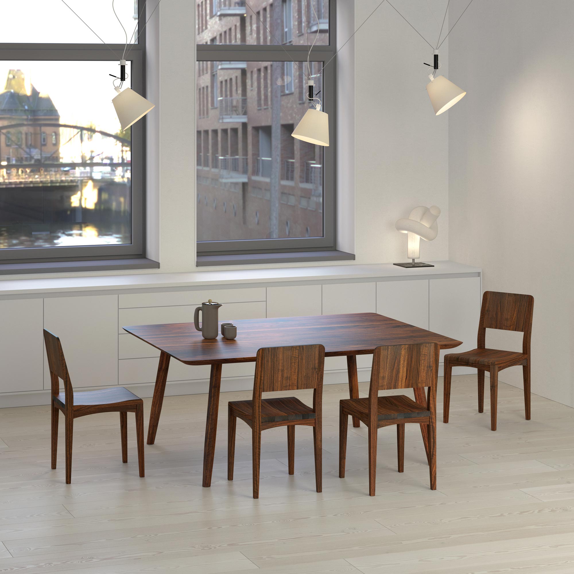 Solid Wood Chair INTUS Cam1 custom made in solid wood by vitamin design